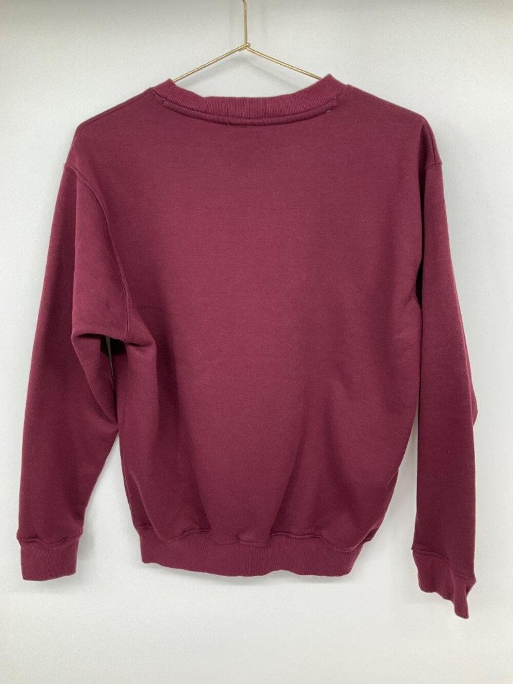 Amsterdam Holland, size Small Burgundy Crew Neck Sweatshirt Excellent Condition - Picture 6 of 7